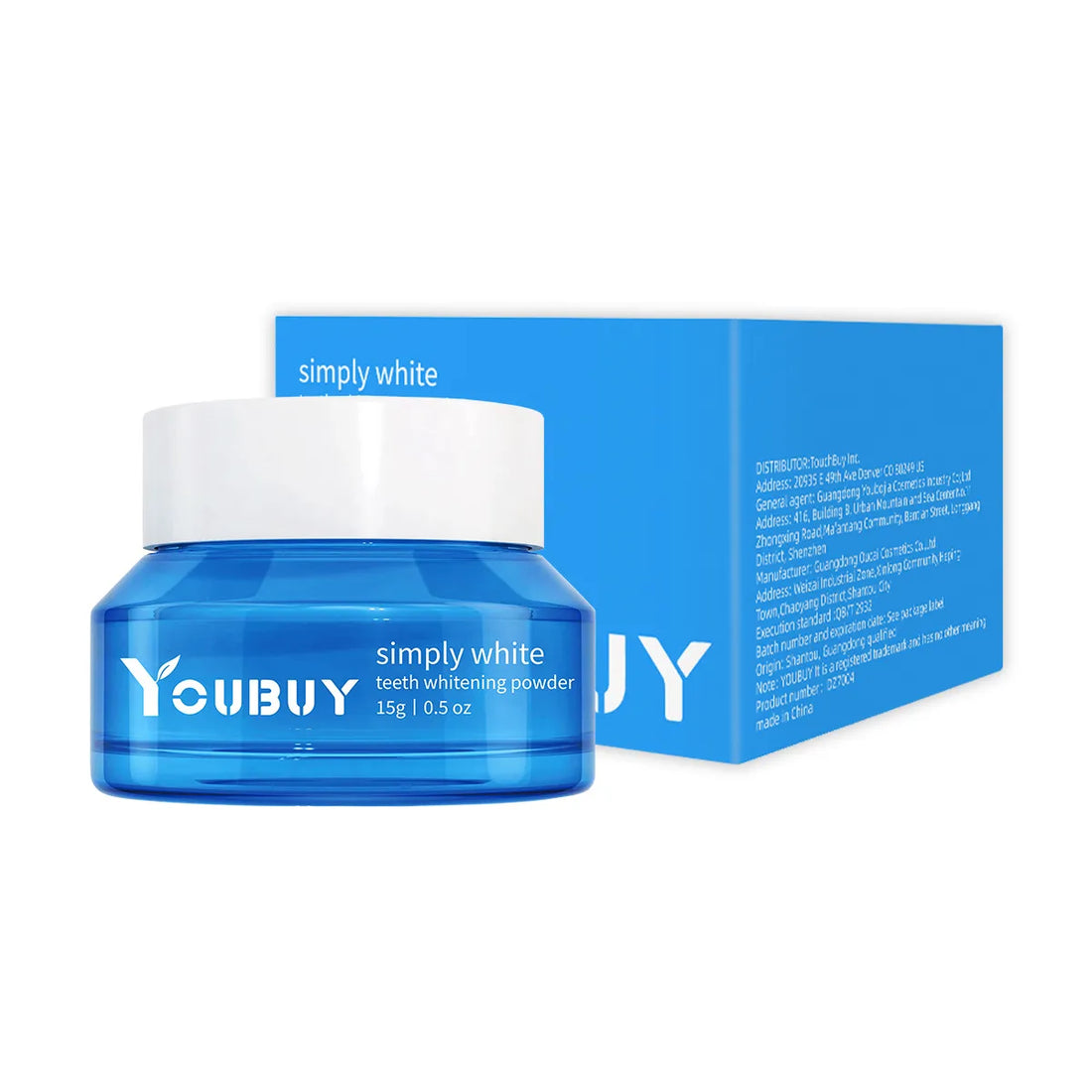 Brightening Citrus Sparkler with YOUBUY Teeth Whitening Powder